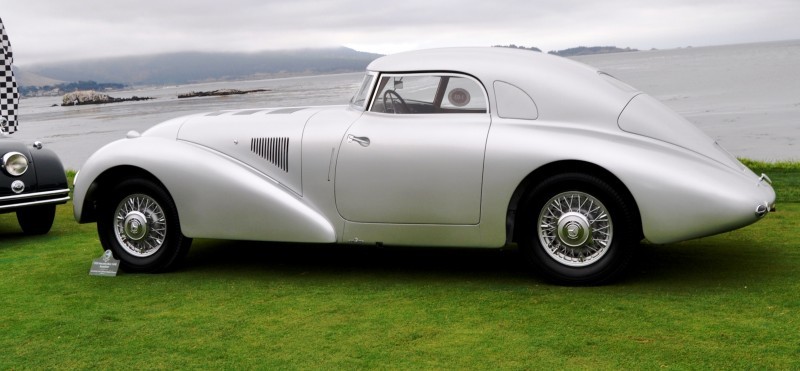 Car-Revs-Daily.com 1938 Mercedes-Benz 540K Streamliner is One-Off Coupe With Wrap-Around Glass and Aero-Smooth Design 6