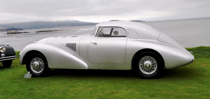 Car-Revs-Daily.com 1938 Mercedes-Benz 540K Streamliner is One-Off Coupe With Wrap-Around Glass and Aero-Smooth Design 7