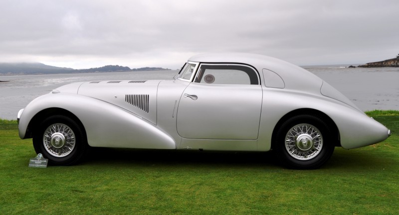 Car-Revs-Daily.com 1938 Mercedes-Benz 540K Streamliner is One-Off Coupe With Wrap-Around Glass and Aero-Smooth Design 8