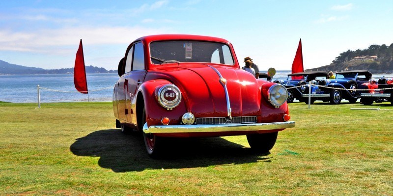 Car-Revs-Daily.com 1938 Tatra T97 Aerodynamic Sedan at Pebble Beach 2014 Concours 19