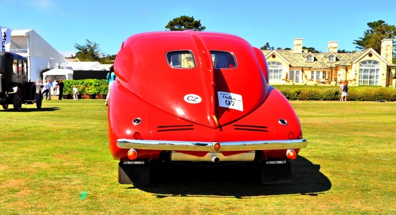 Car-Revs-Daily.com 1938 Tatra T97 Aerodynamic Sedan at Pebble Beach 2014 Concours 24