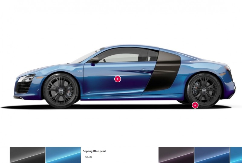 Car-Revs-Daily.com 2014 AUDI R8 V10 Plus in Sepang Matte Metallic Blue 103