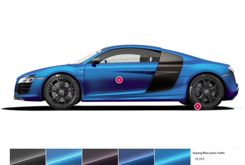 Car-Revs-Daily.com 2014 AUDI R8 V10 Plus in Sepang Matte Metallic Blue 105