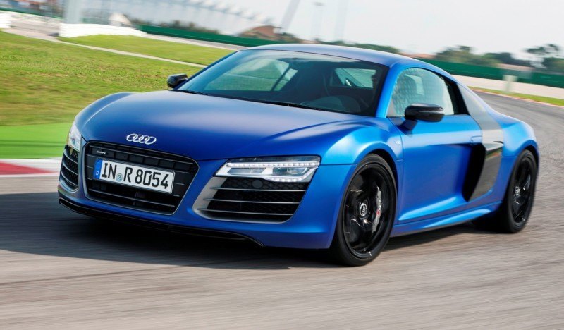 Car-Revs-Daily.com 2014 AUDI R8 V10 Plus in Sepang Matte Metallic Blue 39