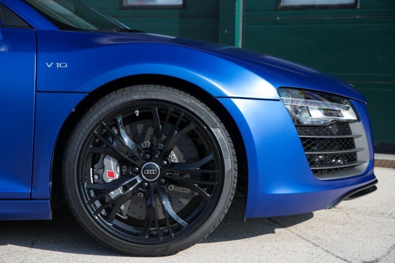 Car-Revs-Daily.com 2014 AUDI R8 V10 Plus in Sepang Matte Metallic Blue 41