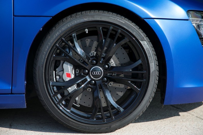 Car-Revs-Daily.com 2014 AUDI R8 V10 Plus in Sepang Matte Metallic Blue 42