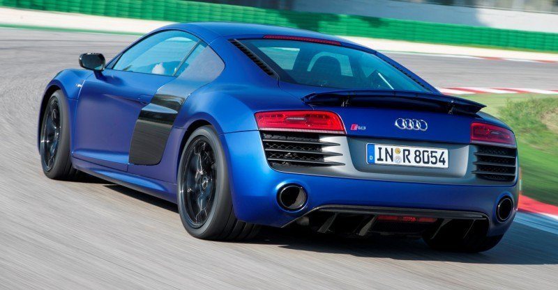 Car-Revs-Daily.com 2014 AUDI R8 V10 Plus in Sepang Matte Metallic Blue 44