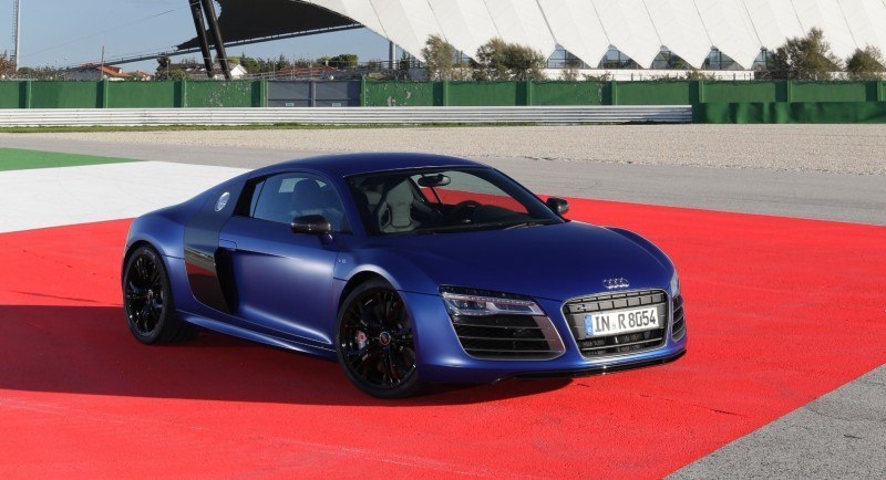 Car-Revs-Daily.com 2014 AUDI R8 V10 Plus in Sepang Matte Metallic Blue 50