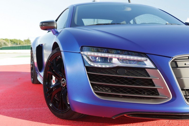 Car-Revs-Daily.com 2014 AUDI R8 V10 Plus in Sepang Matte Metallic Blue 57