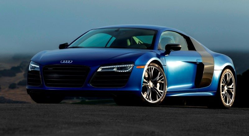 Car-Revs-Daily.com 2014 AUDI R8 V10 Plus in Sepang Matte Metallic Blue 78