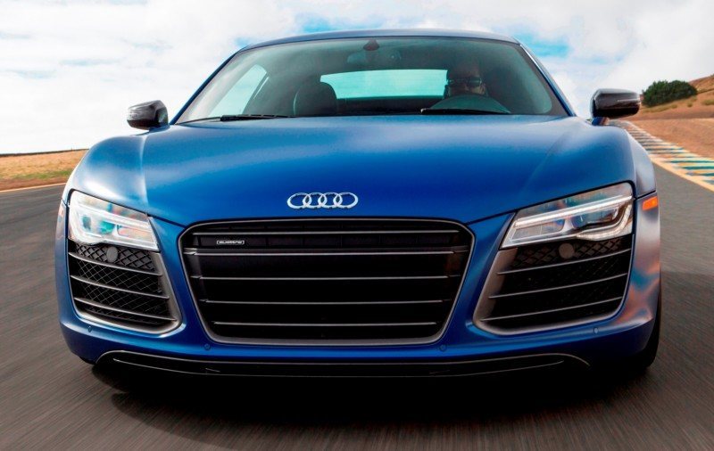 Car-Revs-Daily.com 2014 AUDI R8 V10 Plus in Sepang Matte Metallic Blue 84