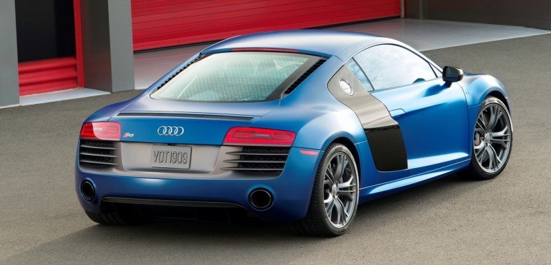 Car-Revs-Daily.com 2014 AUDI R8 V10 Plus in Sepang Matte Metallic Blue 89