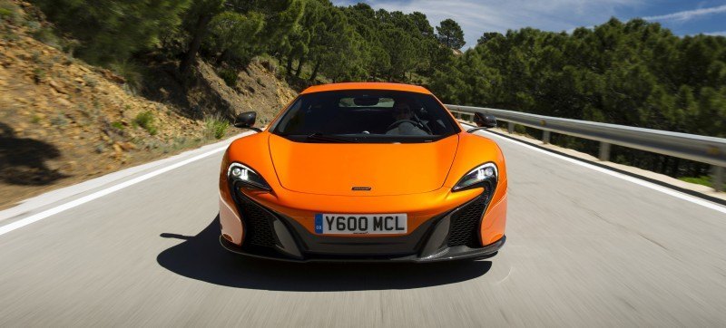 Car-Revs-Daily.com 2014 McLaren 650S Coupe and Spider Launch Ascari Circuit 121