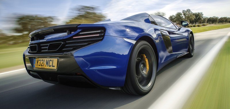 Car-Revs-Daily.com 2014 McLaren 650S Coupe and Spider Launch Ascari Circuit 125