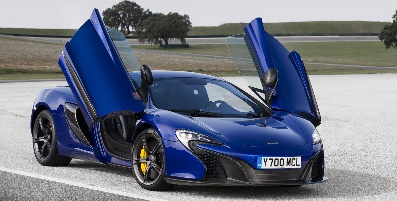 Car-Revs-Daily.com 2014 McLaren 650S Coupe and Spider Launch Ascari Circuit 126