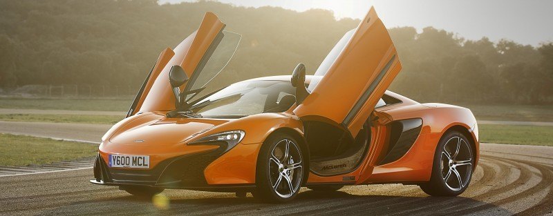 Car-Revs-Daily.com 2014 McLaren 650S Coupe and Spider Launch Ascari Circuit 44