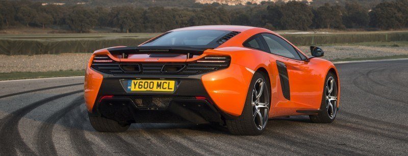 Car-Revs-Daily.com 2014 McLaren 650S Coupe and Spider Launch Ascari Circuit 45