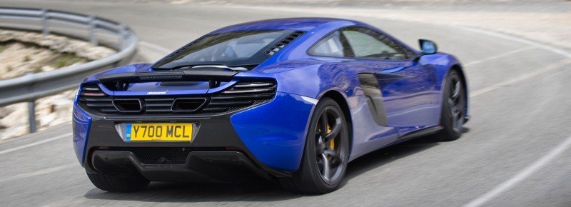 Car-Revs-Daily.com 2014 McLaren 650S Coupe and Spider Launch Ascari Circuit 46