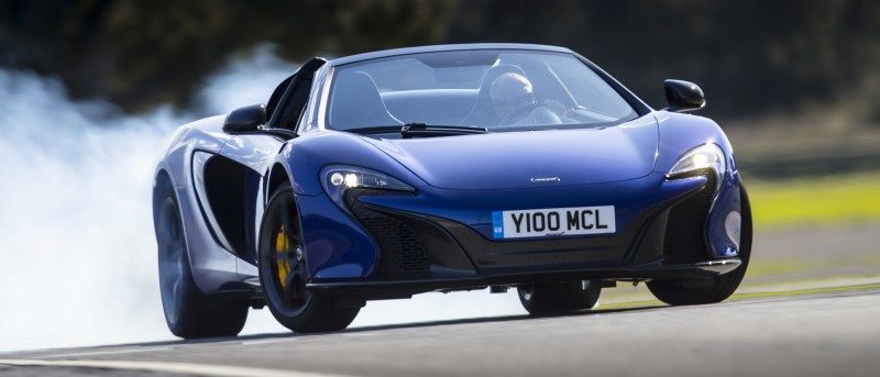 Car-Revs-Daily.com 2014 McLaren 650S Coupe and Spider Launch Ascari Circuit 90