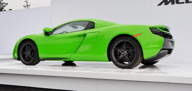 Car-Revs-Daily.com 2014 McLaren 650S Spider MANTIS GREEN Pebble Beach 16