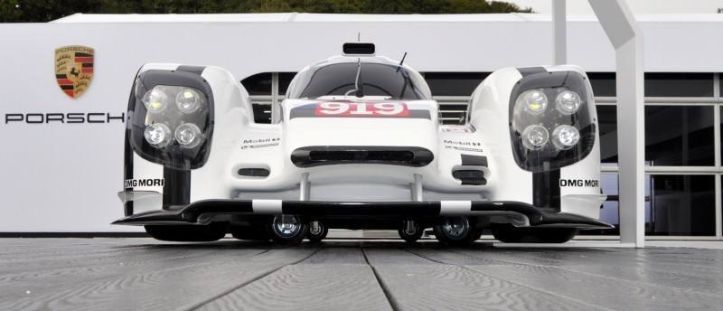 Car-Revs-Daily.com 2014 Porsche 919 LMP1 Racecar at the Quail 50
