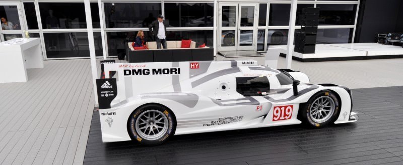 Car-Revs-Daily.com 2014 Porsche 919 LMP1 Racecar at the Quail 95
