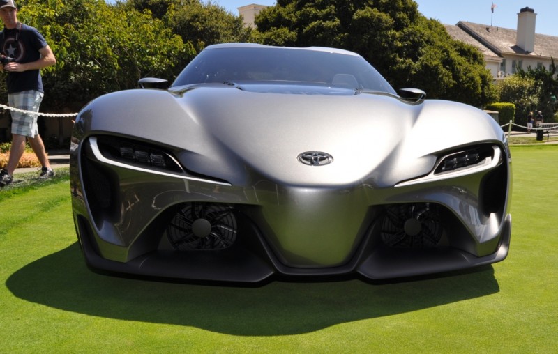 Car-Revs-Daily.com 2014 Toyota FT-1 Concept Version Two Grey Pebble Beach 90