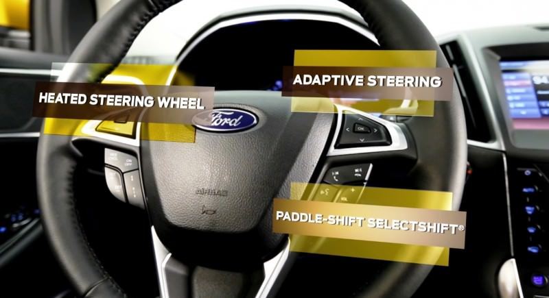 Car-Revs-Daily.com 2015 Ford Edge Sport and Titanium INTERIOR 18