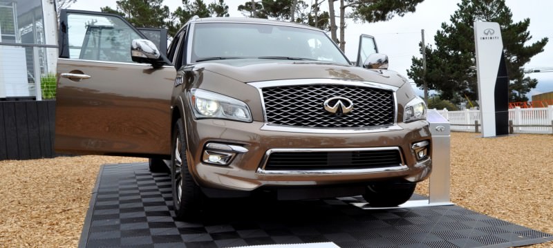 Car-Revs-Daily.com 2015 INFINITI QX80 Limited Pebble Beach 129