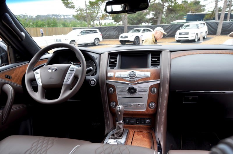 Car-Revs-Daily.com 2015 INFINITI QX80 Limited Pebble Beach 93