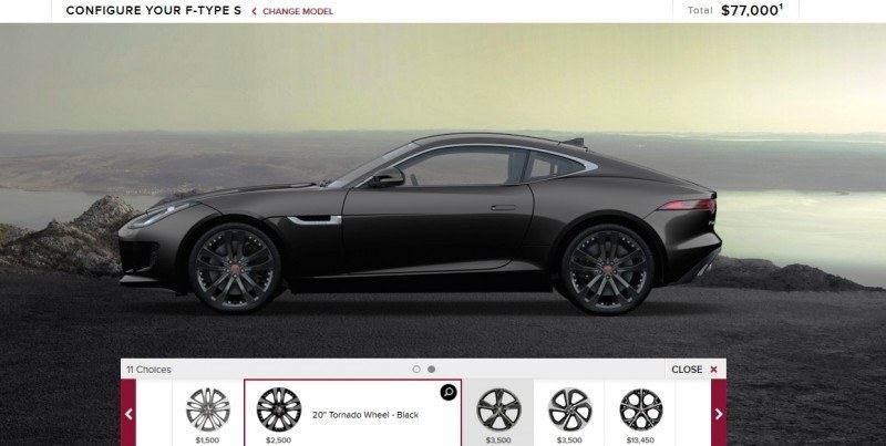 Car-Revs-Daily.com 2015 JAGUAR F-Type S Coupe - Options, Exteriors and Interior Colors Detailed11