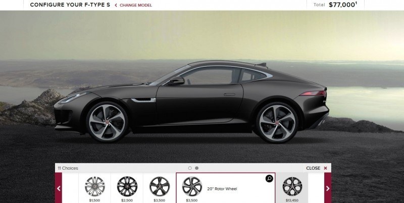 Car-Revs-Daily.com 2015 JAGUAR F-Type S Coupe - Options, Exteriors and Interior Colors Detailed13