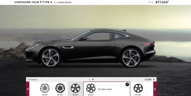 Car-Revs-Daily.com 2015 JAGUAR F-Type S Coupe - Options, Exteriors and Interior Colors Detailed15