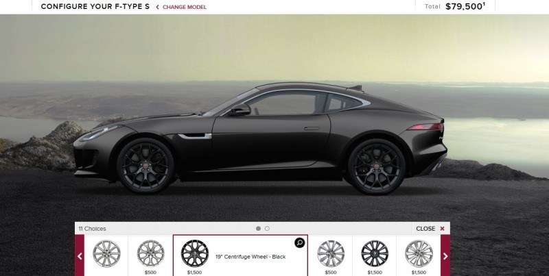 Car-Revs-Daily.com 2015 JAGUAR F-Type S Coupe - Options, Exteriors and Interior Colors Detailed18