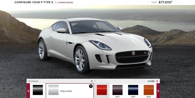 Car-Revs-Daily.com 2015 JAGUAR F-Type S Coupe - Options, Exteriors and Interior Colors Detailed2