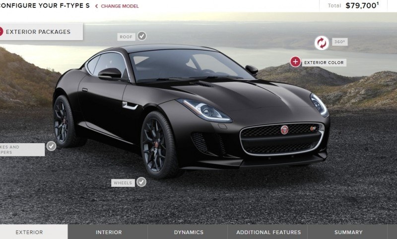 Car-Revs-Daily.com 2015 JAGUAR F-Type S Coupe - Options, Exteriors and Interior Colors Detailed23