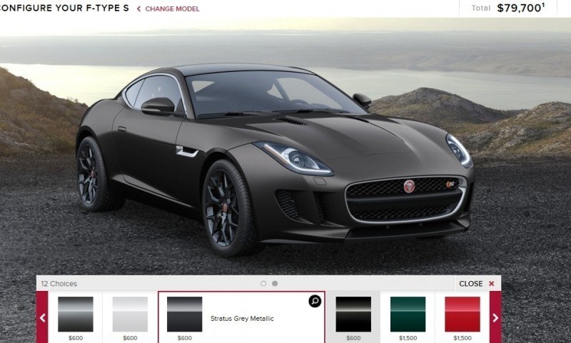 Car-Revs-Daily.com 2015 JAGUAR F-Type S Coupe - Options, Exteriors and Interior Colors Detailed25