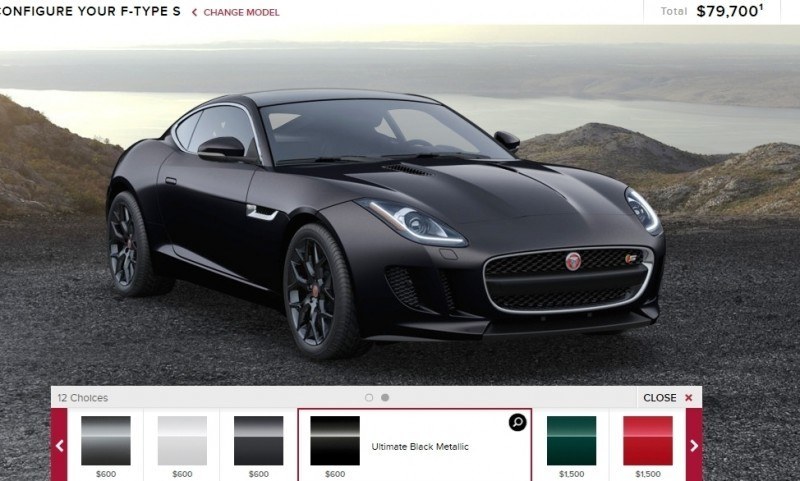 Car-Revs-Daily.com 2015 JAGUAR F-Type S Coupe - Options, Exteriors and Interior Colors Detailed26