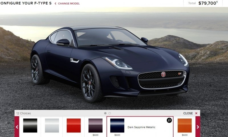 Car-Revs-Daily.com 2015 JAGUAR F-Type S Coupe - Options, Exteriors and Interior Colors Detailed29