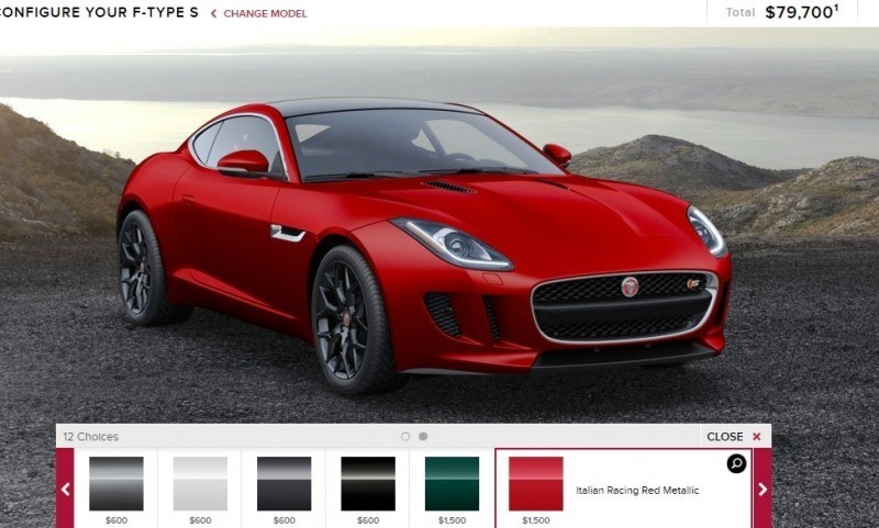 Car-Revs-Daily.com 2015 JAGUAR F-Type S Coupe - Options, Exteriors and Interior Colors Detailed31