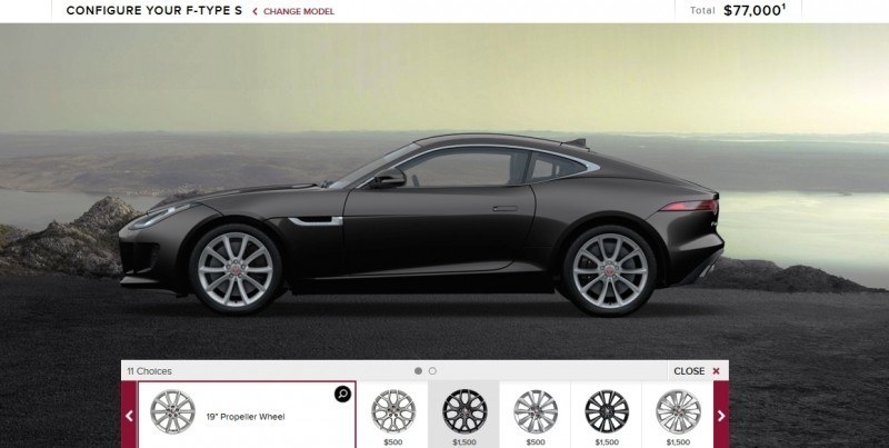 Car-Revs-Daily.com 2015 JAGUAR F-Type S Coupe - Options, Exteriors and Interior Colors Detailed4