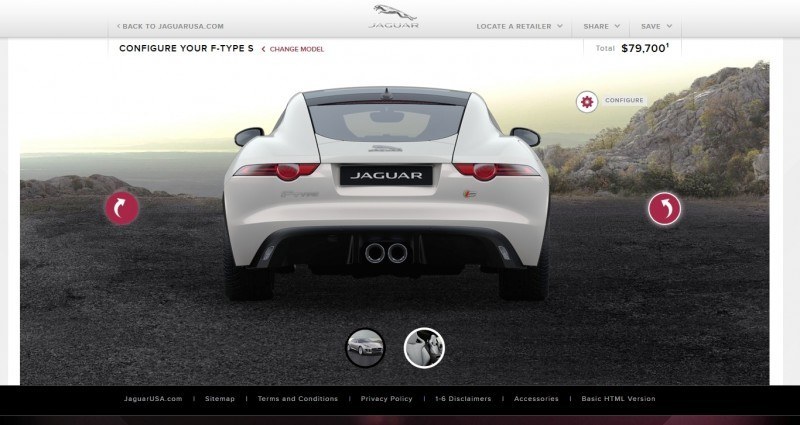 Car-Revs-Daily.com 2015 JAGUAR F-Type S Coupe - Options, Exteriors and Interior Colors Detailed49