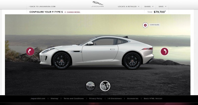 Car-Revs-Daily.com 2015 JAGUAR F-Type S Coupe - Options, Exteriors and Interior Colors Detailed50