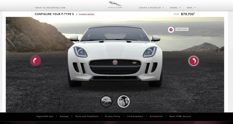 Car-Revs-Daily.com 2015 JAGUAR F-Type S Coupe - Options, Exteriors and Interior Colors Detailed51