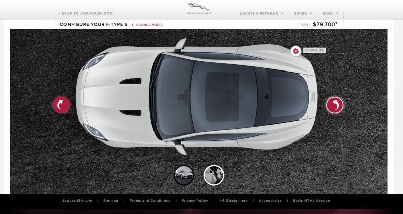 Car-Revs-Daily.com 2015 JAGUAR F-Type S Coupe - Options, Exteriors and Interior Colors Detailed52