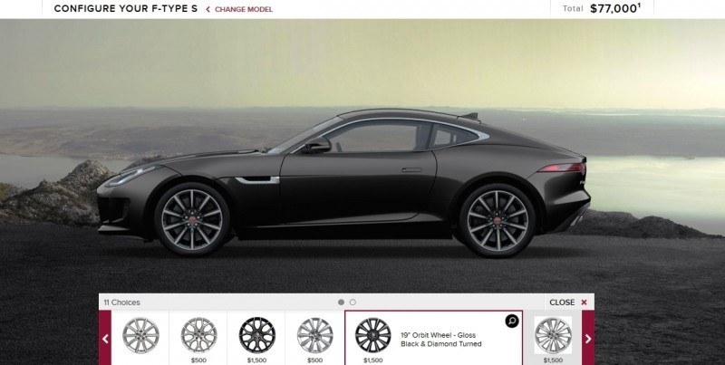 Car-Revs-Daily.com 2015 JAGUAR F-Type S Coupe - Options, Exteriors and Interior Colors Detailed8