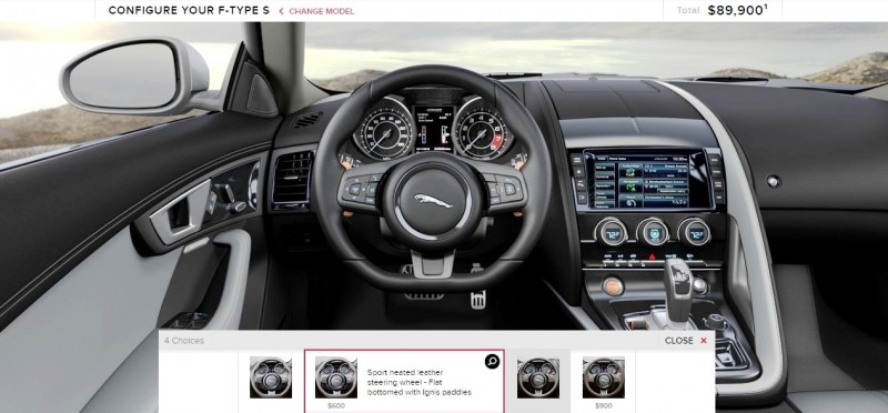 Car-Revs-Daily.com 2015 JAGUAR F-Type S Coupe - Options, Exteriors and Interior Colors Detailed96
