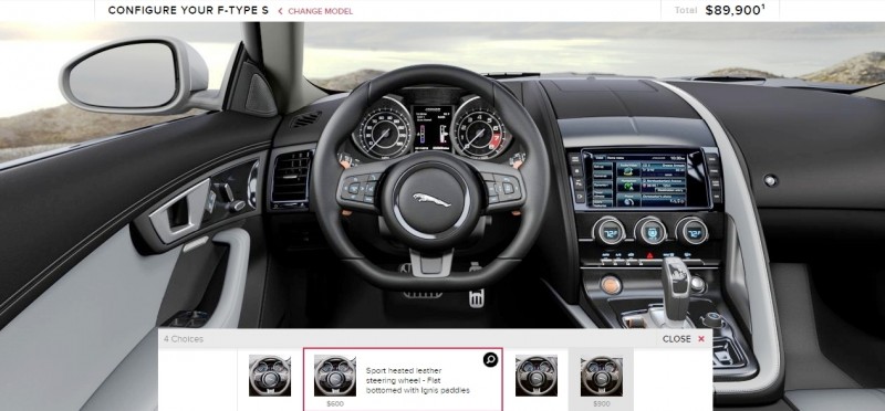 Car-Revs-Daily.com 2015 JAGUAR F-Type S Coupe - Options, Exteriors and Interior Colors Detailed97