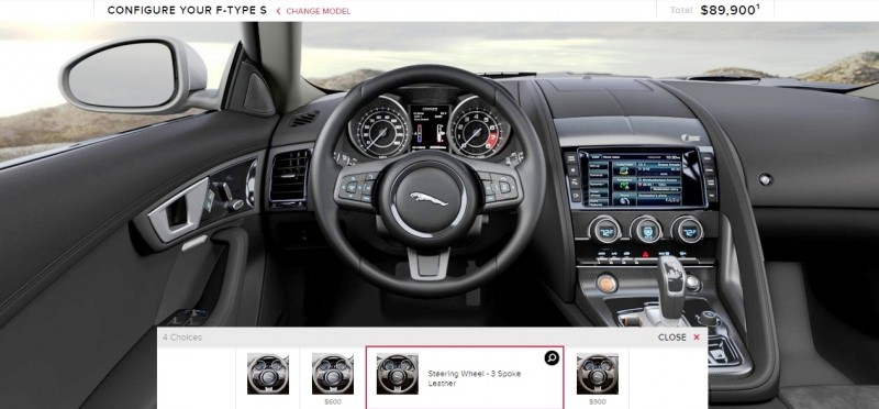 Car-Revs-Daily.com 2015 JAGUAR F-Type S Coupe - Options, Exteriors and Interior Colors Detailed98