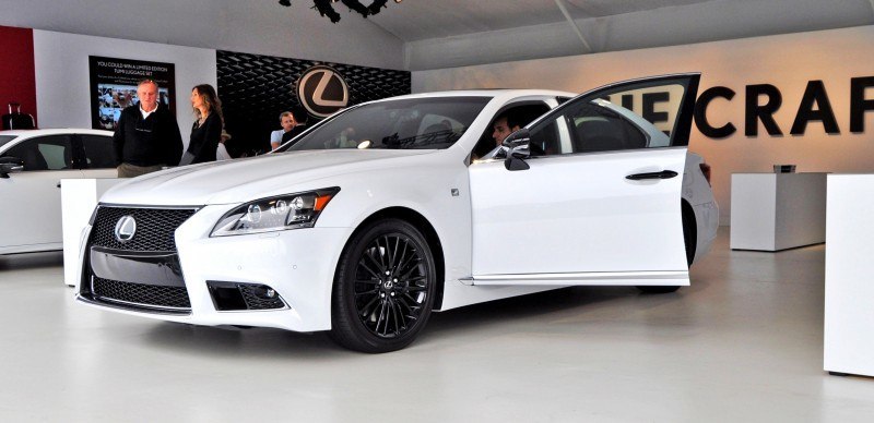 Car-Revs-Daily.com 2015 Lexus LS460 F Sport Crafted Line Is Most-Enhanced by Glossy Black and White Makeover 10